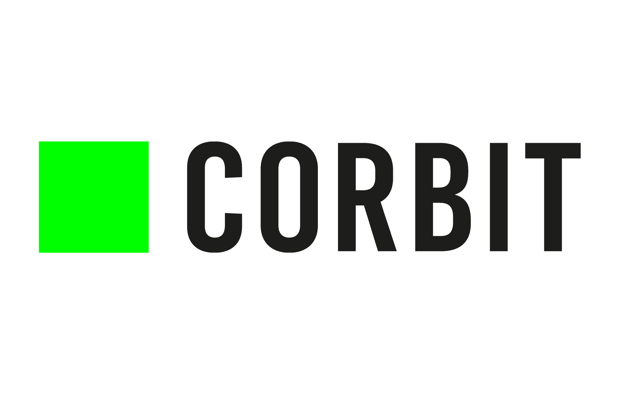 Corbit logo with black text