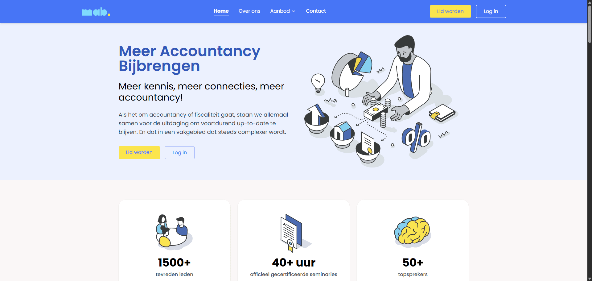 MAB Platform - Homepagina